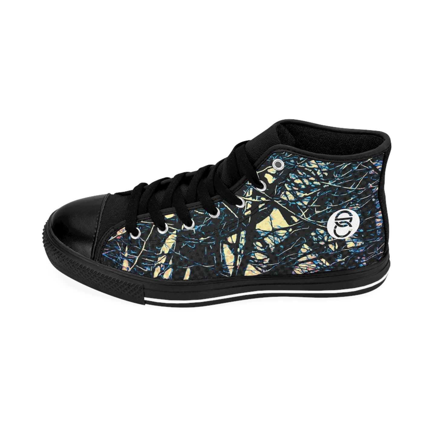 Yellow Sunrise Women's Classic Sneakers (LITE)