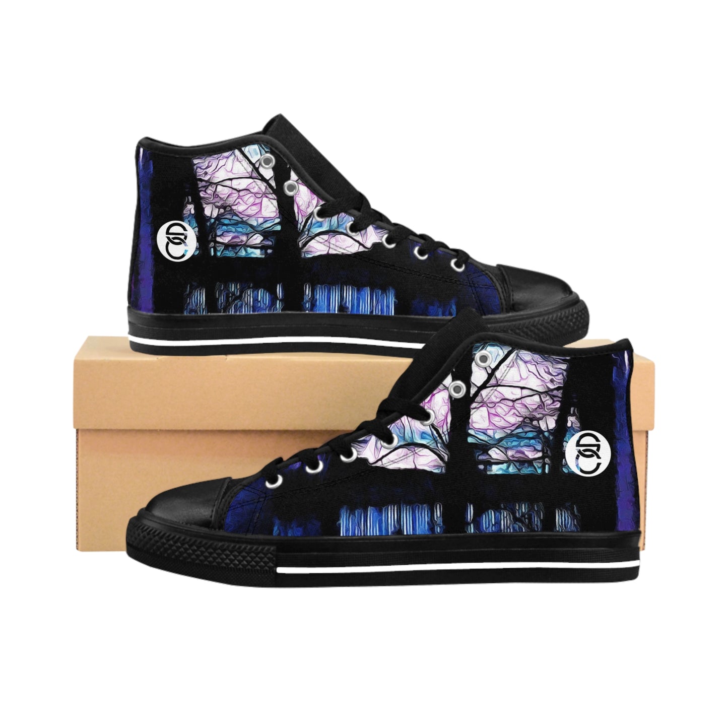 Blue Sunrise Men's Classic Sneakers (LITE)