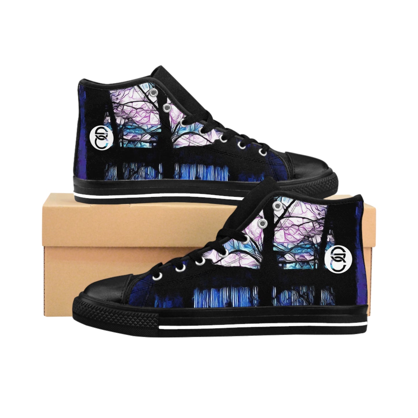 Blue Sunrise Women's Classic Sneakers (LITE)